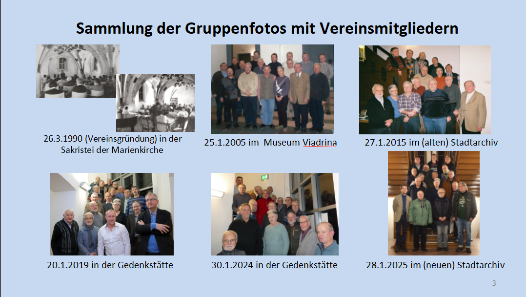 Sammlung Gruppenbilder
